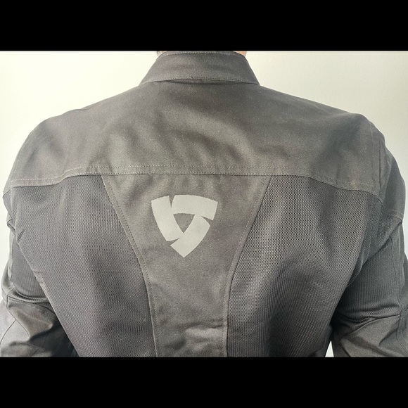 Slightly Used Black REV’IT Jacket Eclipse XL - Picture 4 of 14